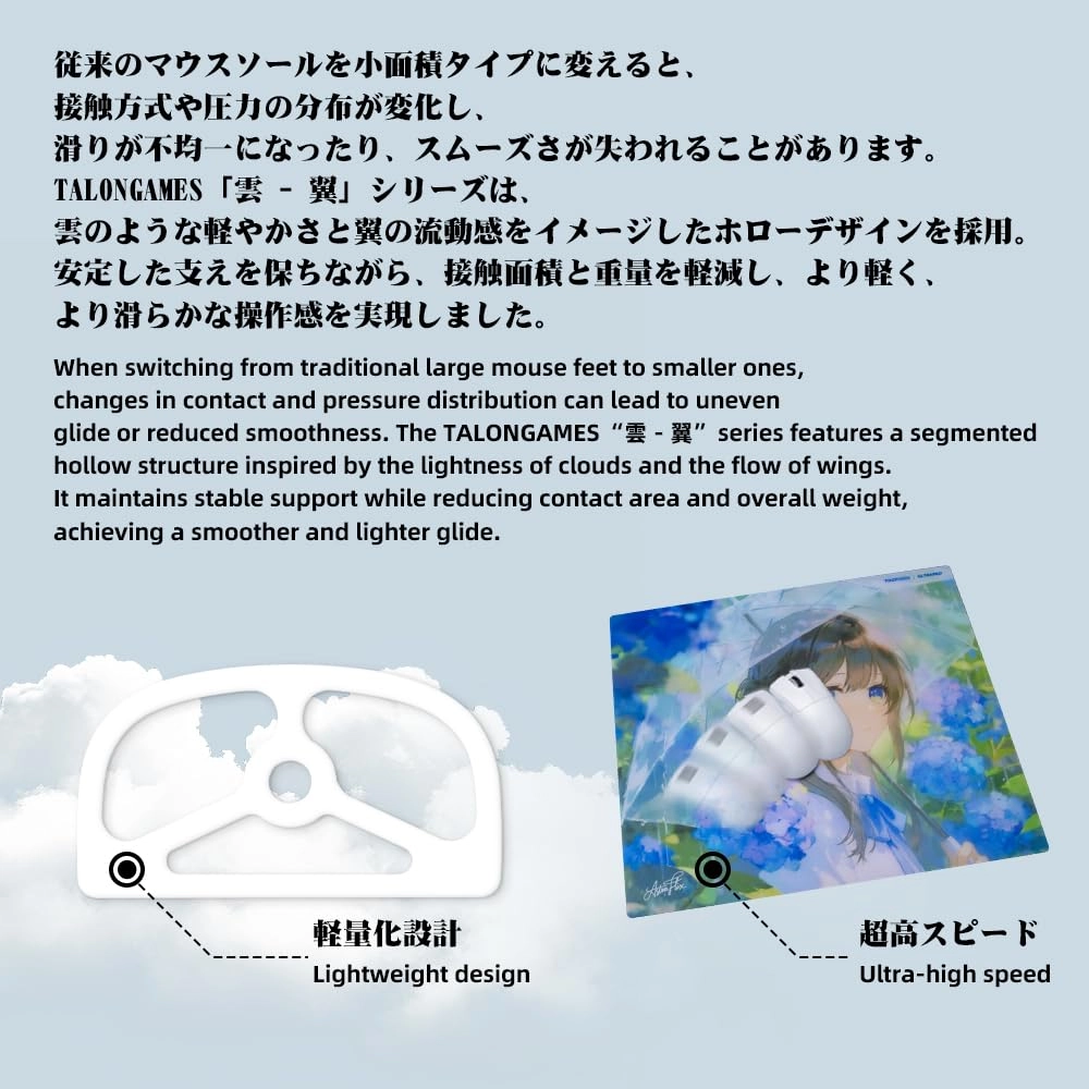 Mouse Feet Skates for Razer Viper V3 Pro