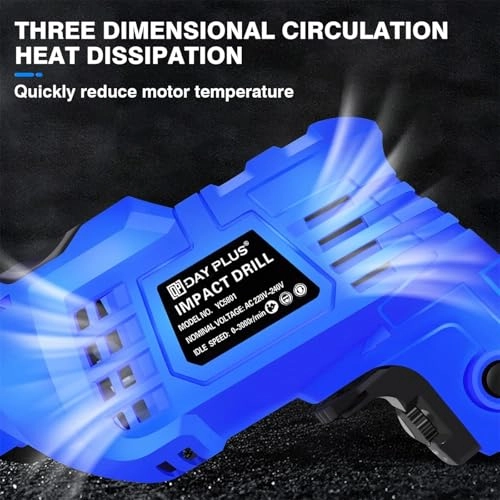 Hammer Drill - 850W 0-3000 RPM Variable Speed