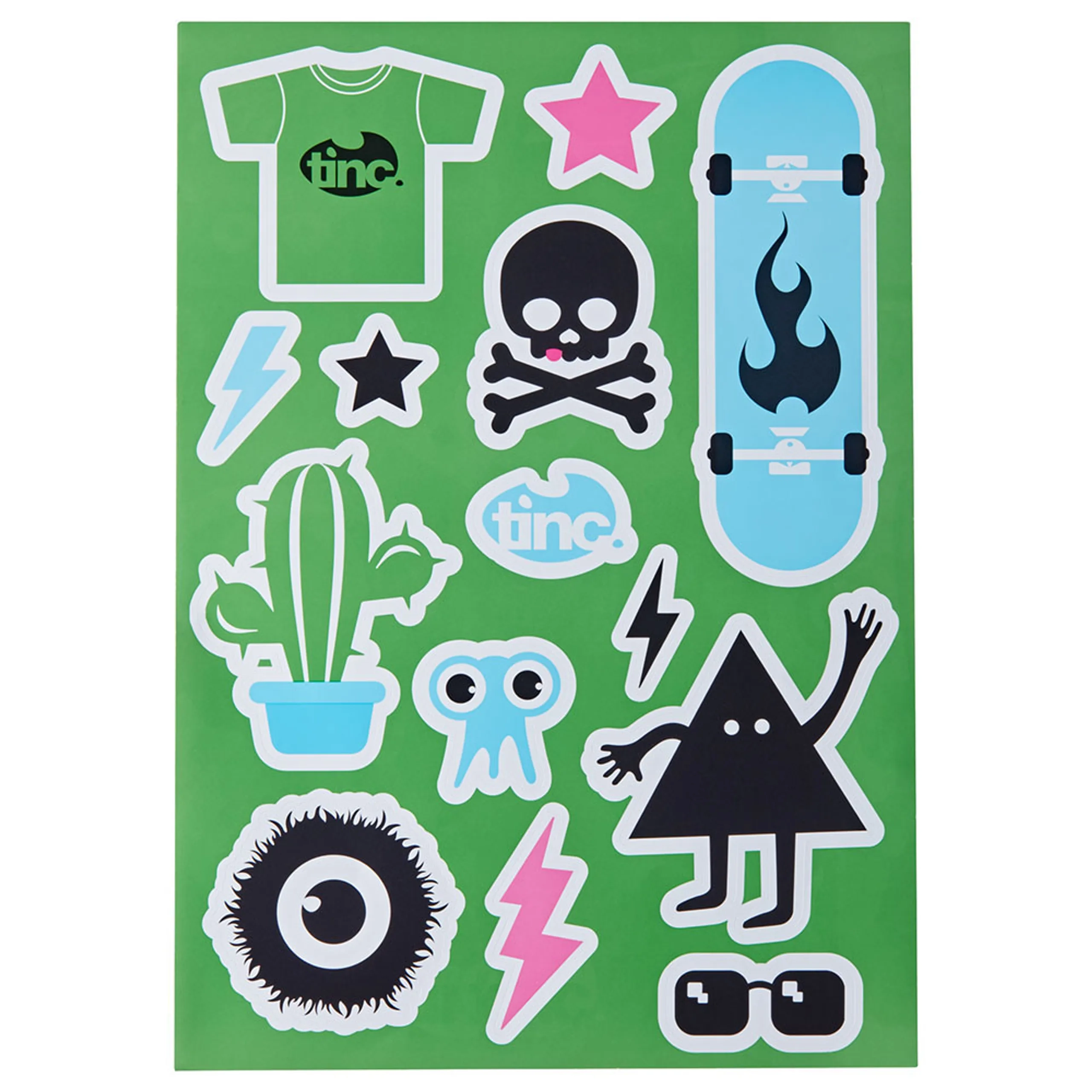 TINC Green Sticker Book