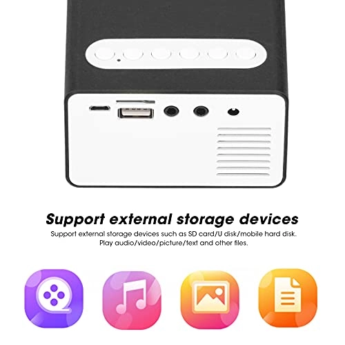 Mini Video Projector - 40±3 ANSI Luminous Flux 480x360 pixels