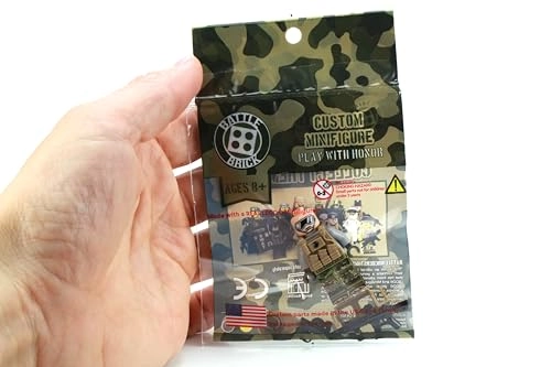 Marine Raider Special Forces Minifigure - 1.6 Inches Tall (#61-Raider)