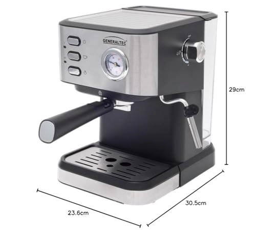 Espresso Coffee Maker 20 Bar & Milk GCM2000EX