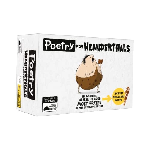 Poetry for Neandertals - Card Game (Dutch)