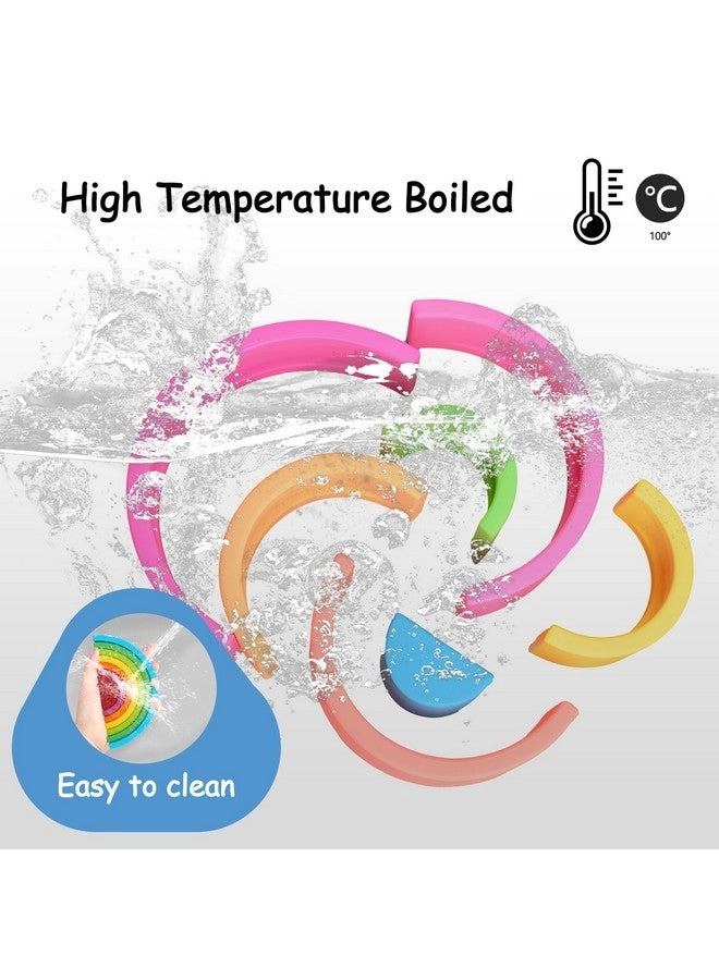 Silicone Stacking Toys - Toddlers 7CPS