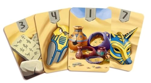 Saqqara: Tile Game for Treasures and Museums (German)