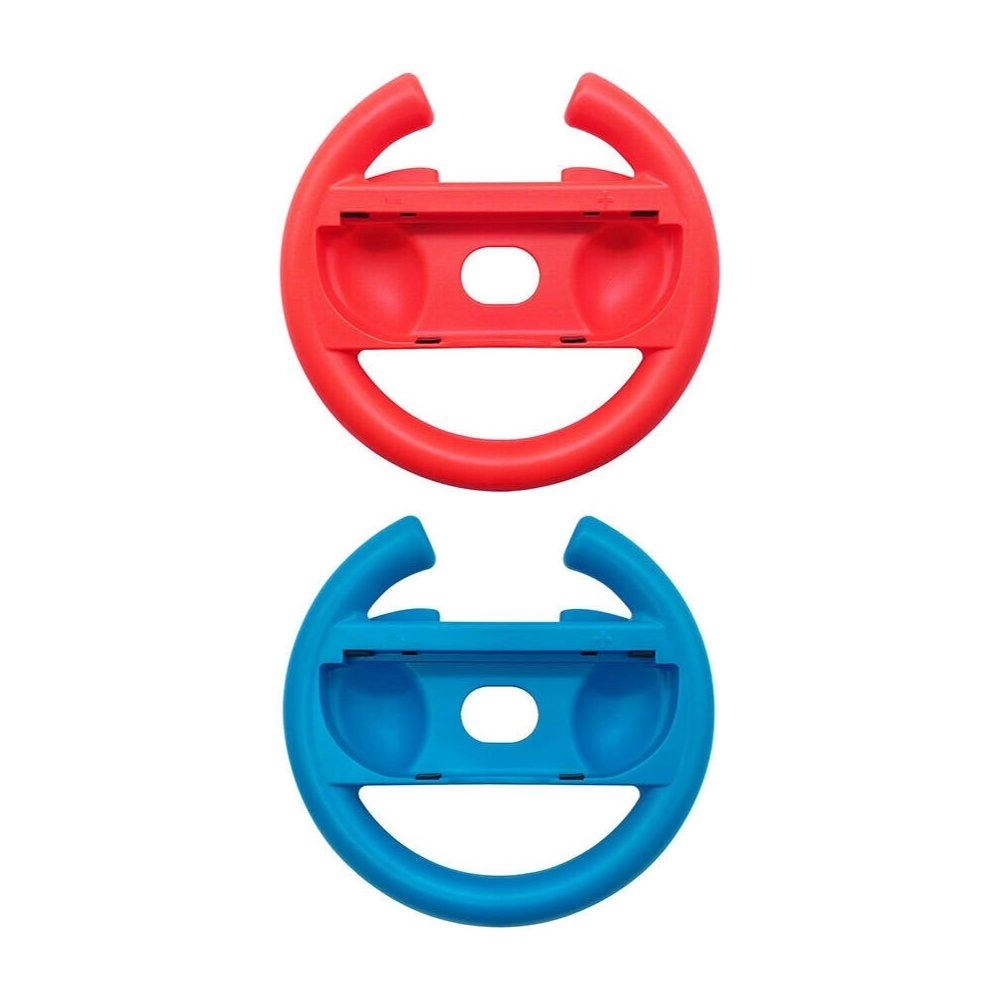GamerTek Steering Wheel - Blue/Red Nintendo Switch 2 Pack