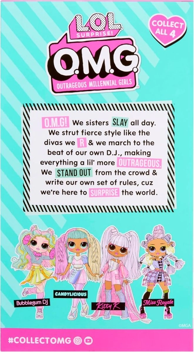 Candylicious OMG Fashion Doll - Girl Multi Colour Ages 3+