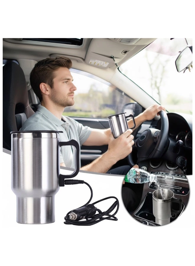 HavenPlus Stainless Steel Car Heating Cup - 450ml