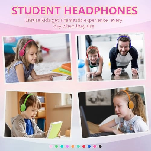 Bulk Kids Headphones Wired Headphone