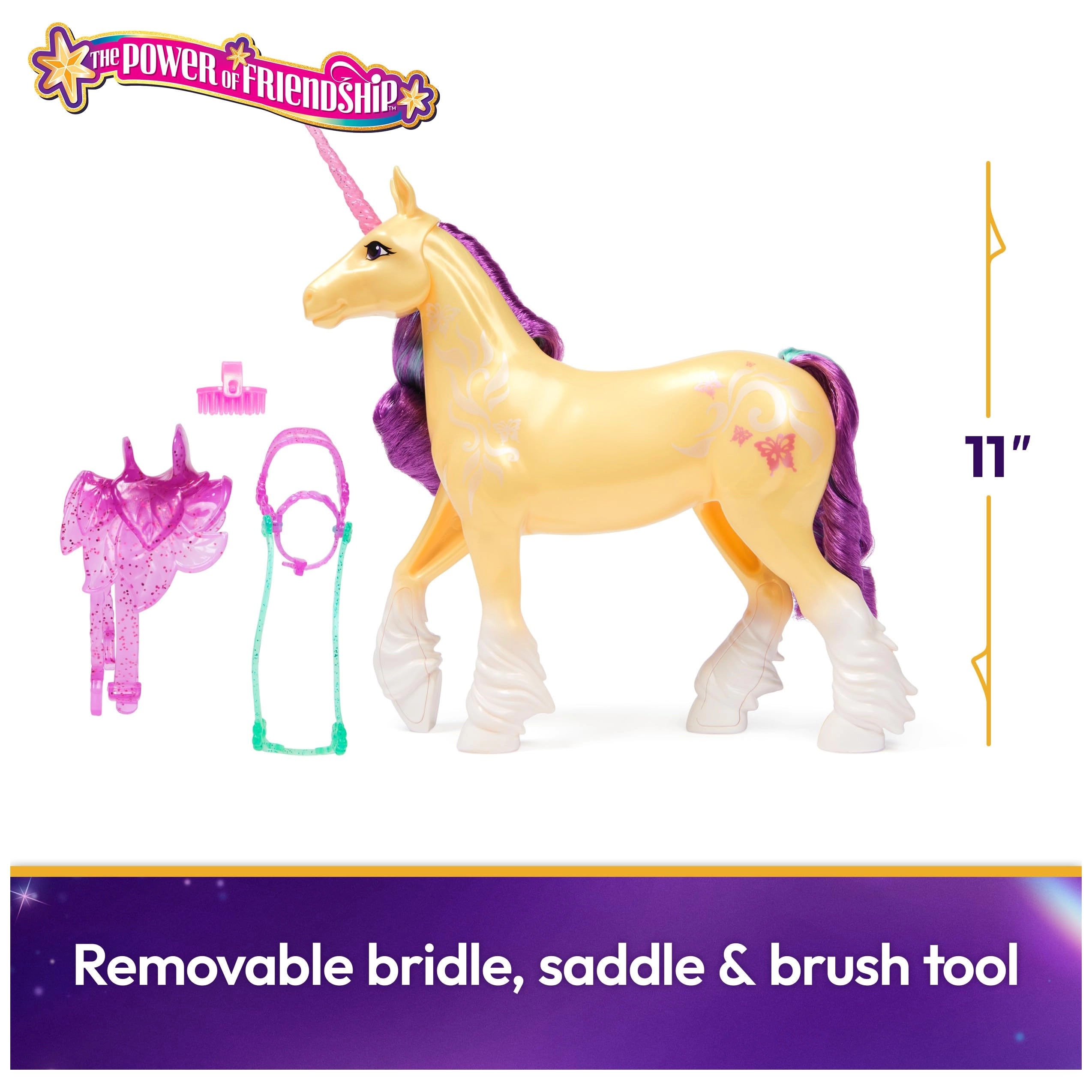 Leaf - 11-inch Translucent Saddle Bridle