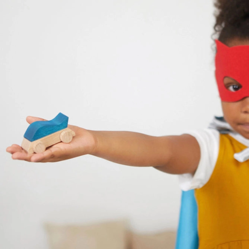 Wooden Supercars: Fire And Water - 2pcs