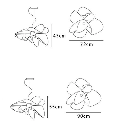 Nordic Creative Chandelier - Dimmable