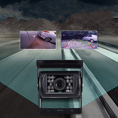 LCD Monitor + Rear View Camera - Night vision Wired