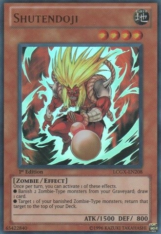 Konami Shutendoji LCGX-EN208 - Legendary Collection 2 1st Edition