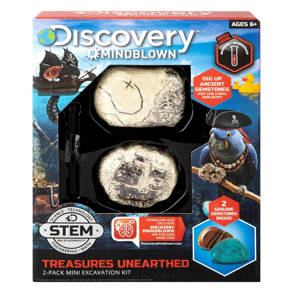 Discovery Paper Mindblown Excavation Kit Archaeology Science - 6 years+ 2 pieces
