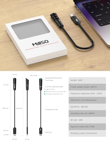 M-USBPCMIC558-35B USB Microphone