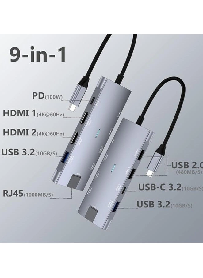 USB C Hub - MacBook Pro/Air iPad Pro M2 M1,XPS,Chromebook