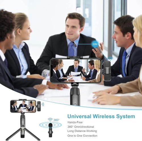 Wireless Lavalier USB Microphone