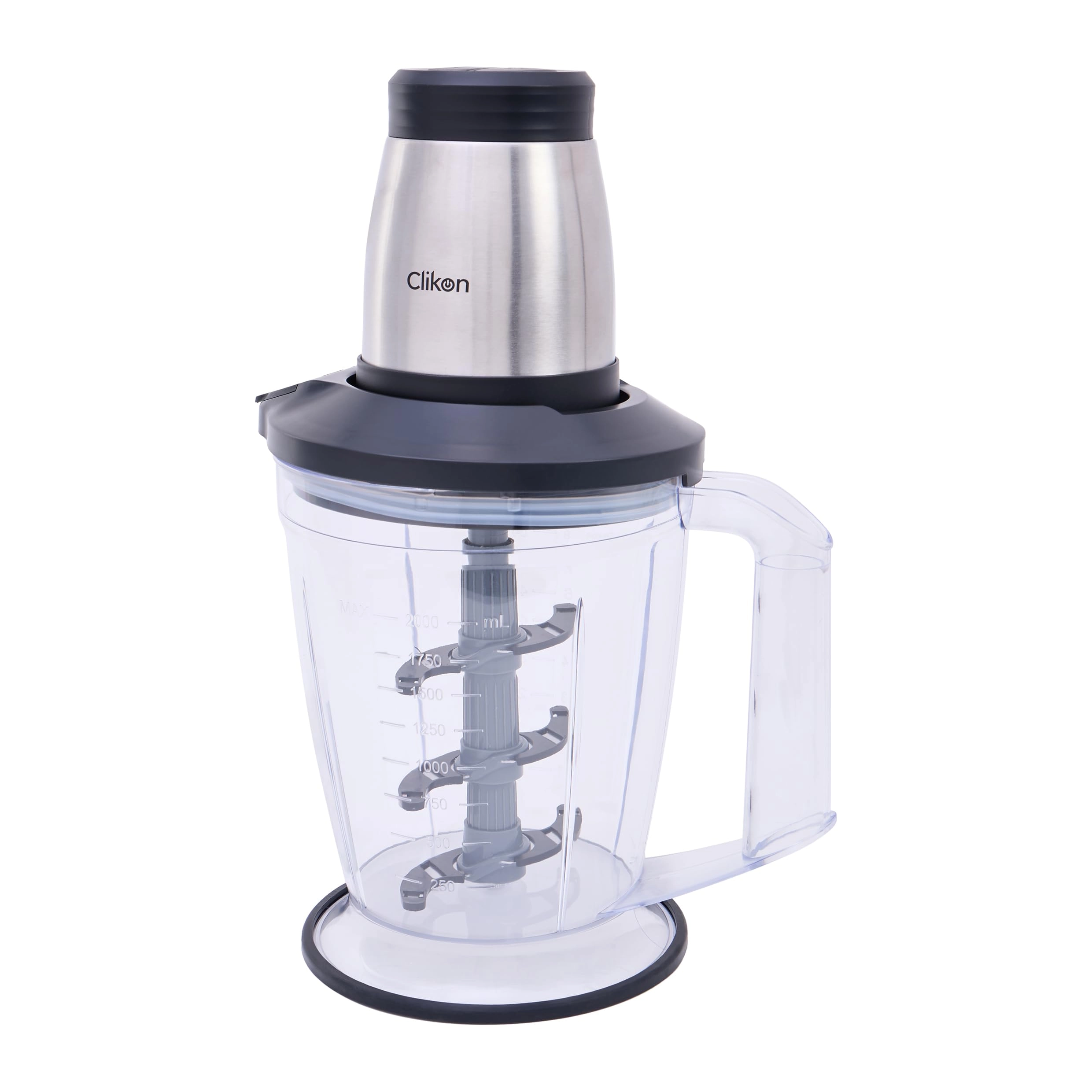 Clikon Vertical Glass Chopper and Mincer - 2 Ltr