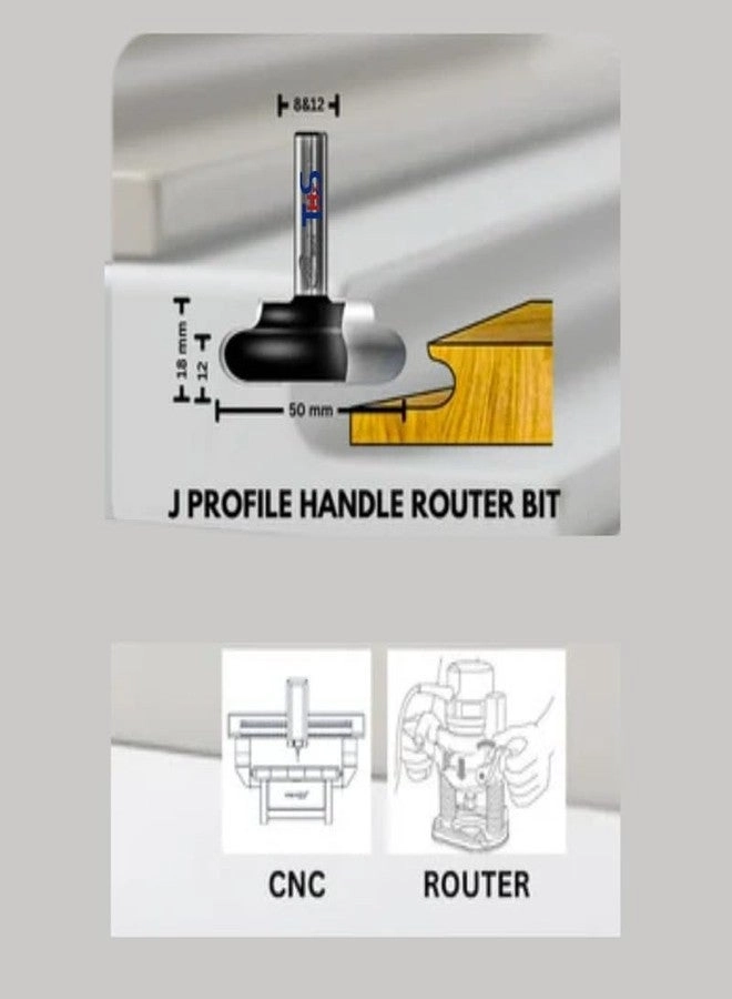 Handle Less Door Router Bit