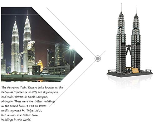 Petronas Twin Towers - 1200 pcs