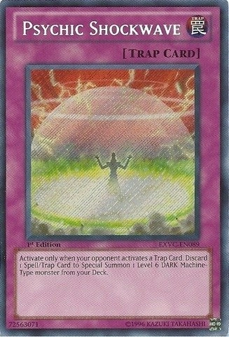 Konami Psychic Shockwave EXVC-EN089 - 1st Edition