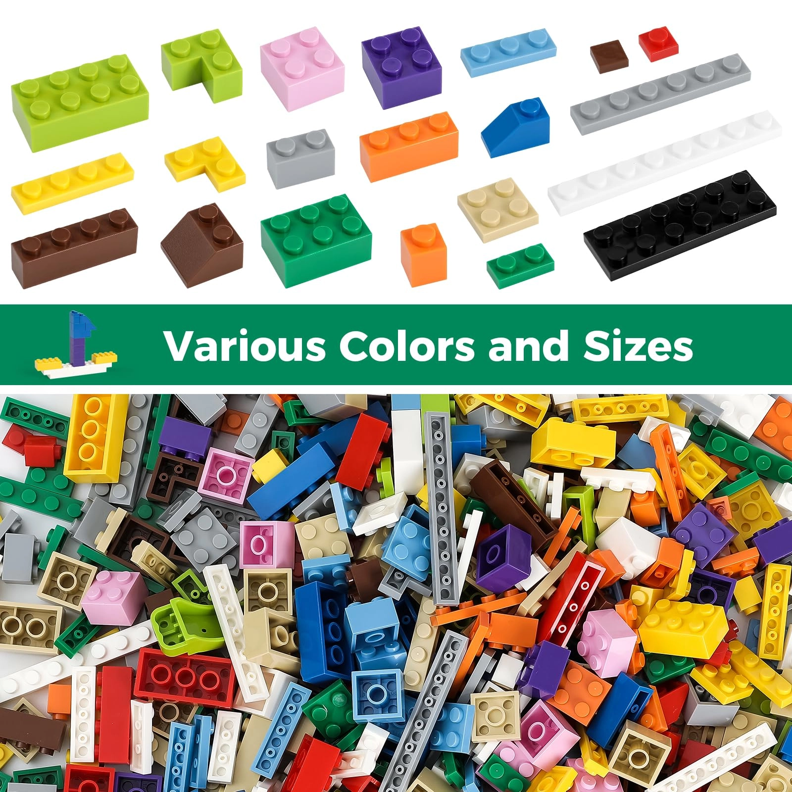Building Bricks - 1500 pcs