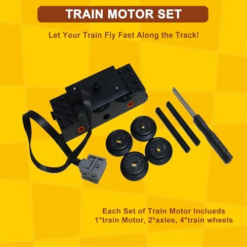 Train Motor + Power Function Kit + Remote Battery Box Receiver - 6 years and up