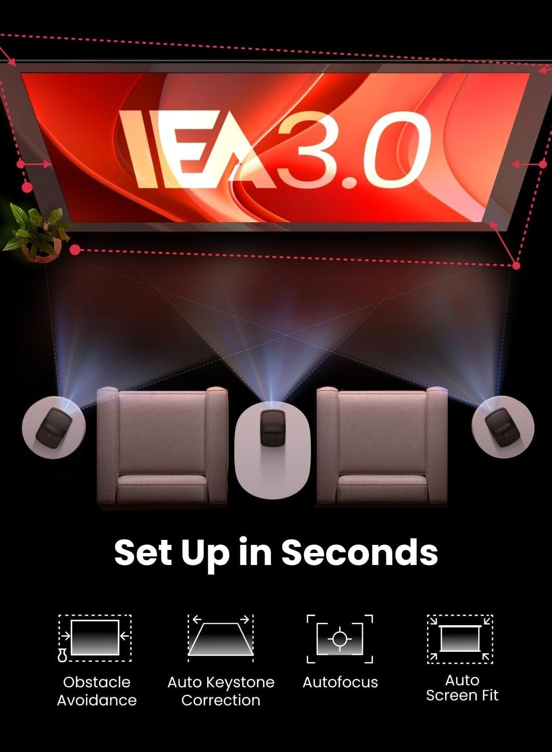 Mars 3 Air 400 ANSI lumens