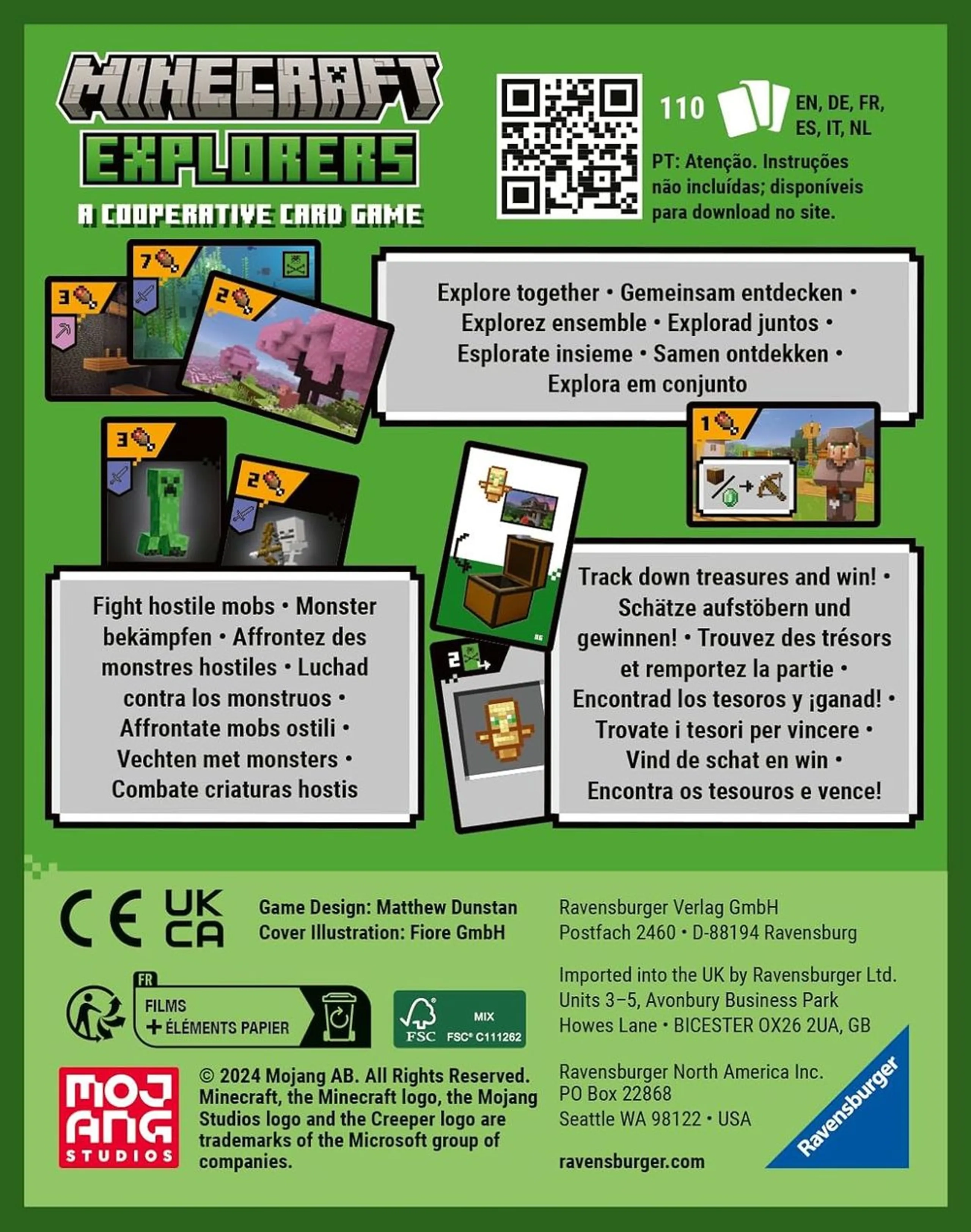 Minecraft Explorers - Cooperative Card Game