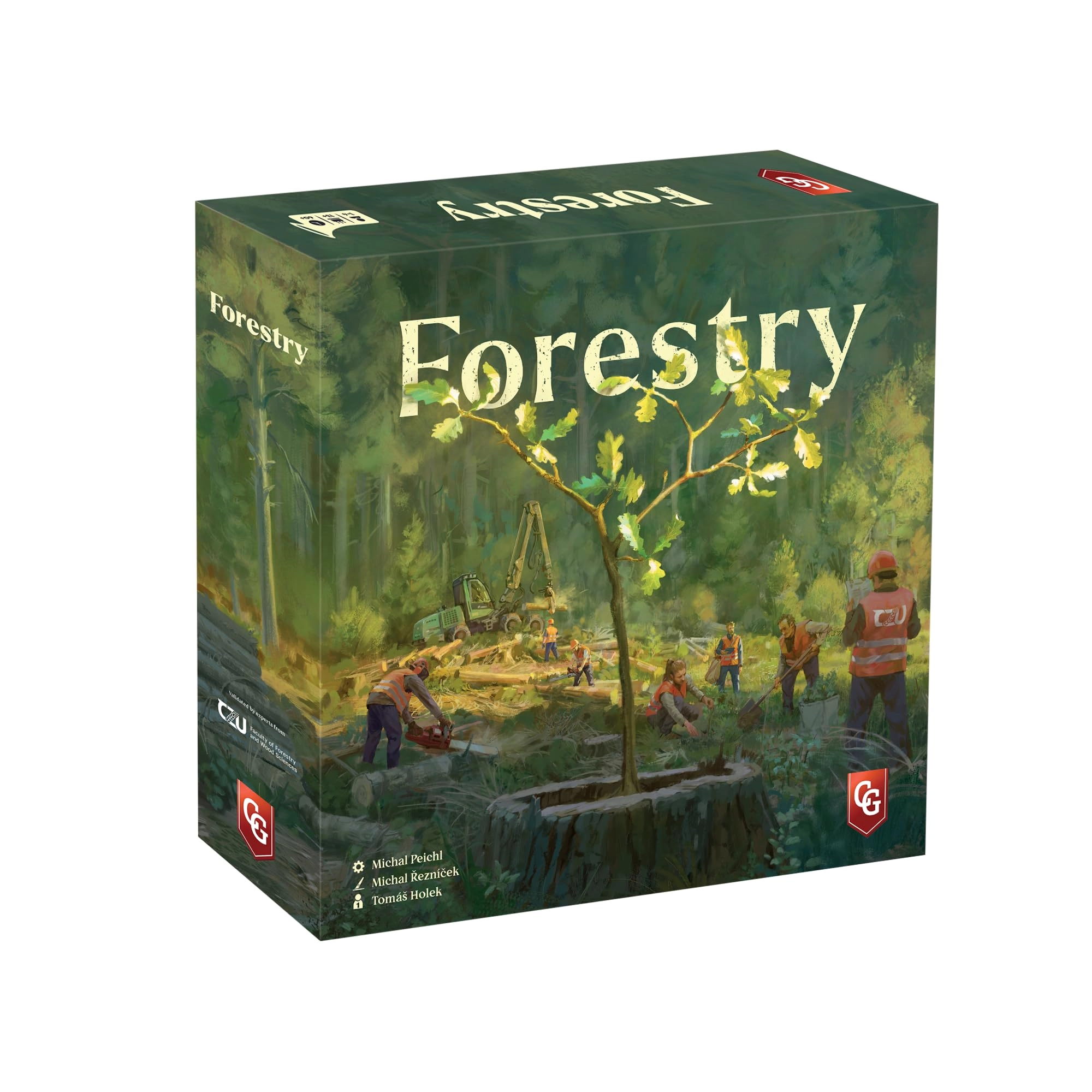 Capstone Games Forestry: Strategy Game of Forest Sustainability and Management
