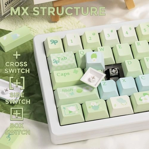 PBT Keycaps - 60%/65%/75%/80%/100% mechanical keyboardonly keycaps