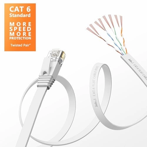 Cat 6 Outdoor Ethernet Cable - 50 ft