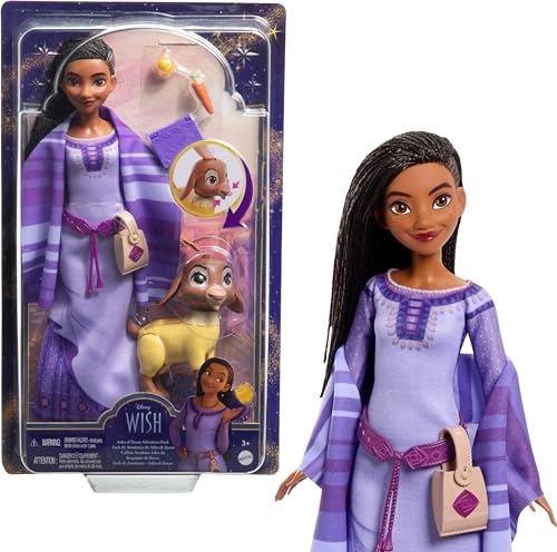 Asha of Rosas Adventure Pack Doll - Posable Removable Dress Ages 3+