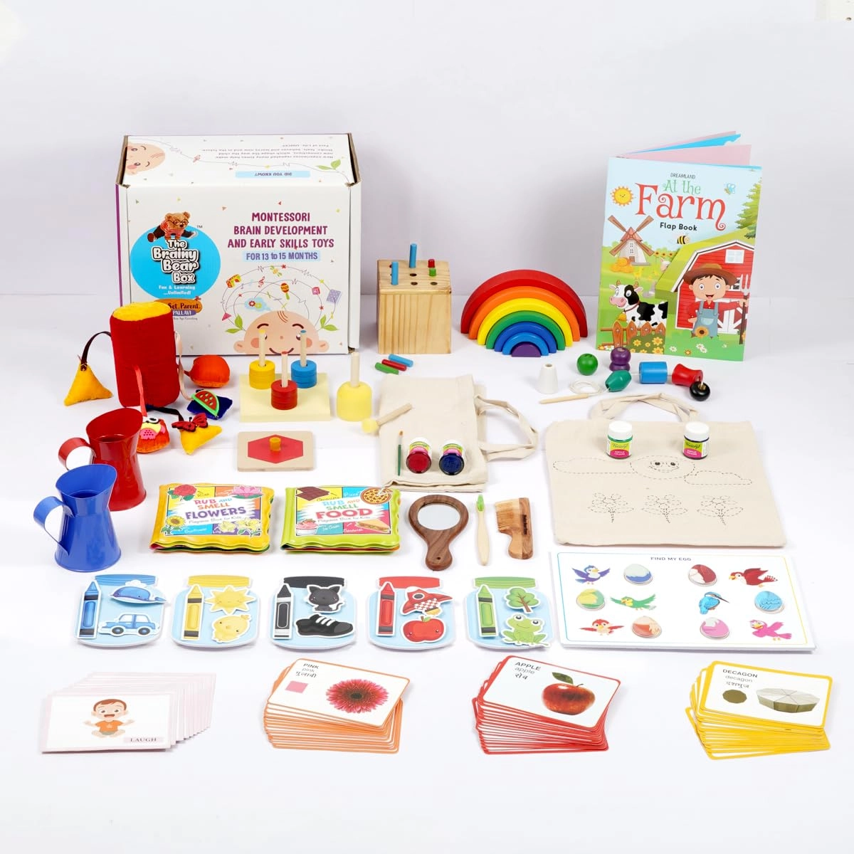 Get Set Parent Montessori & Brain Development Toys - 13-15 Months 46 pieces
