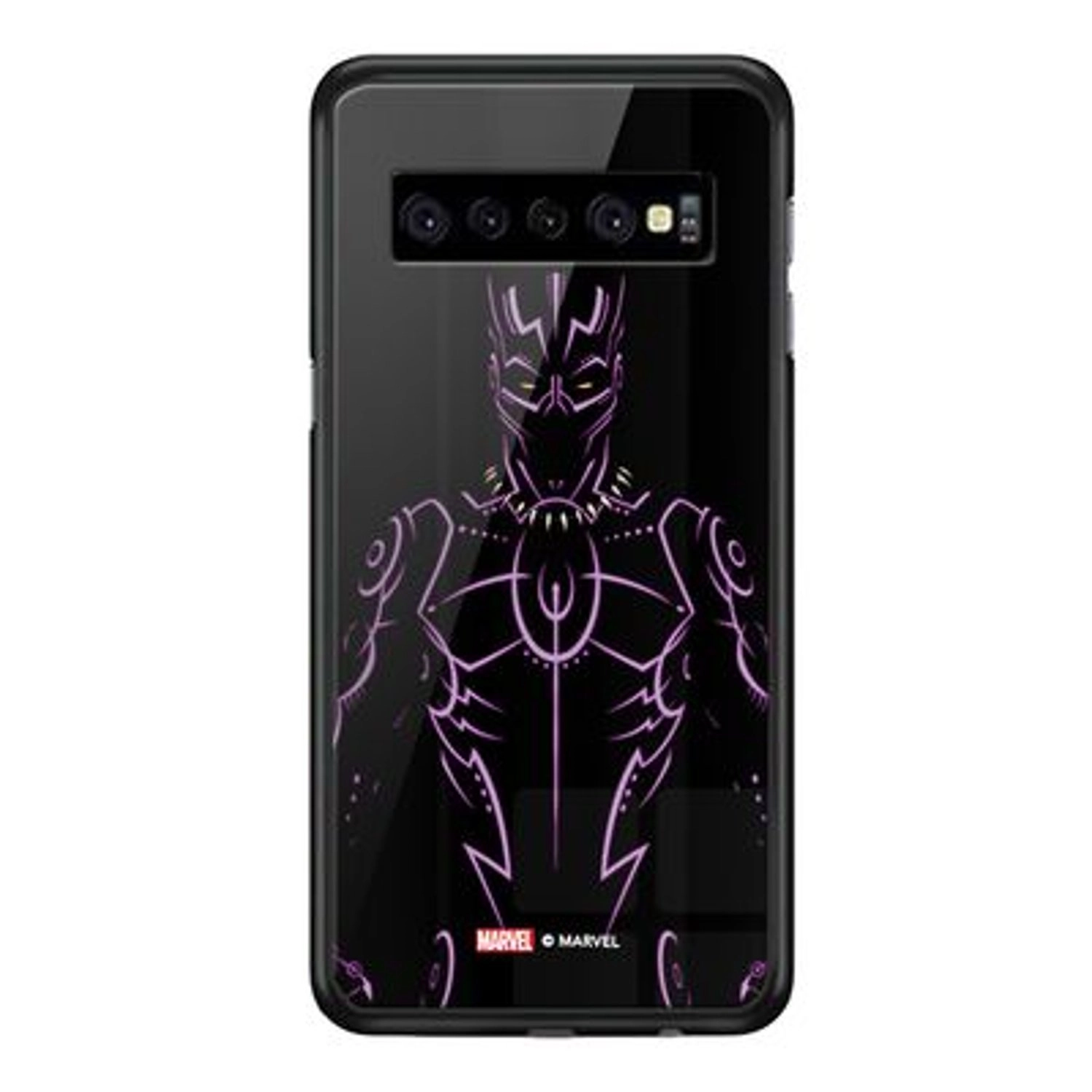 Wackylicious Black Panther Kinetic Energy Back Case for Galaxy S10