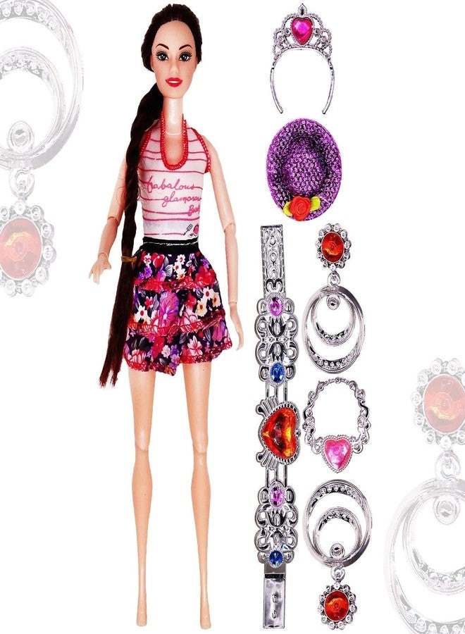 Movable Doll Set - Fully Articulated Hands & Legs