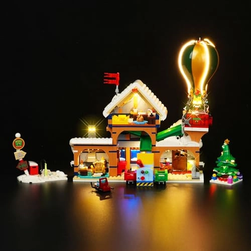 LED Light Kit - Compatible with Lego 10339 Santa's Post Office Lights Only