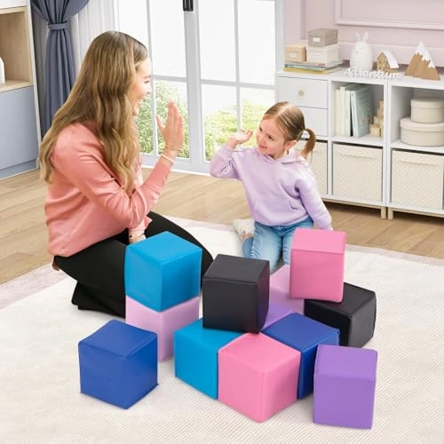 Foam Building Blocks - 12 pcs