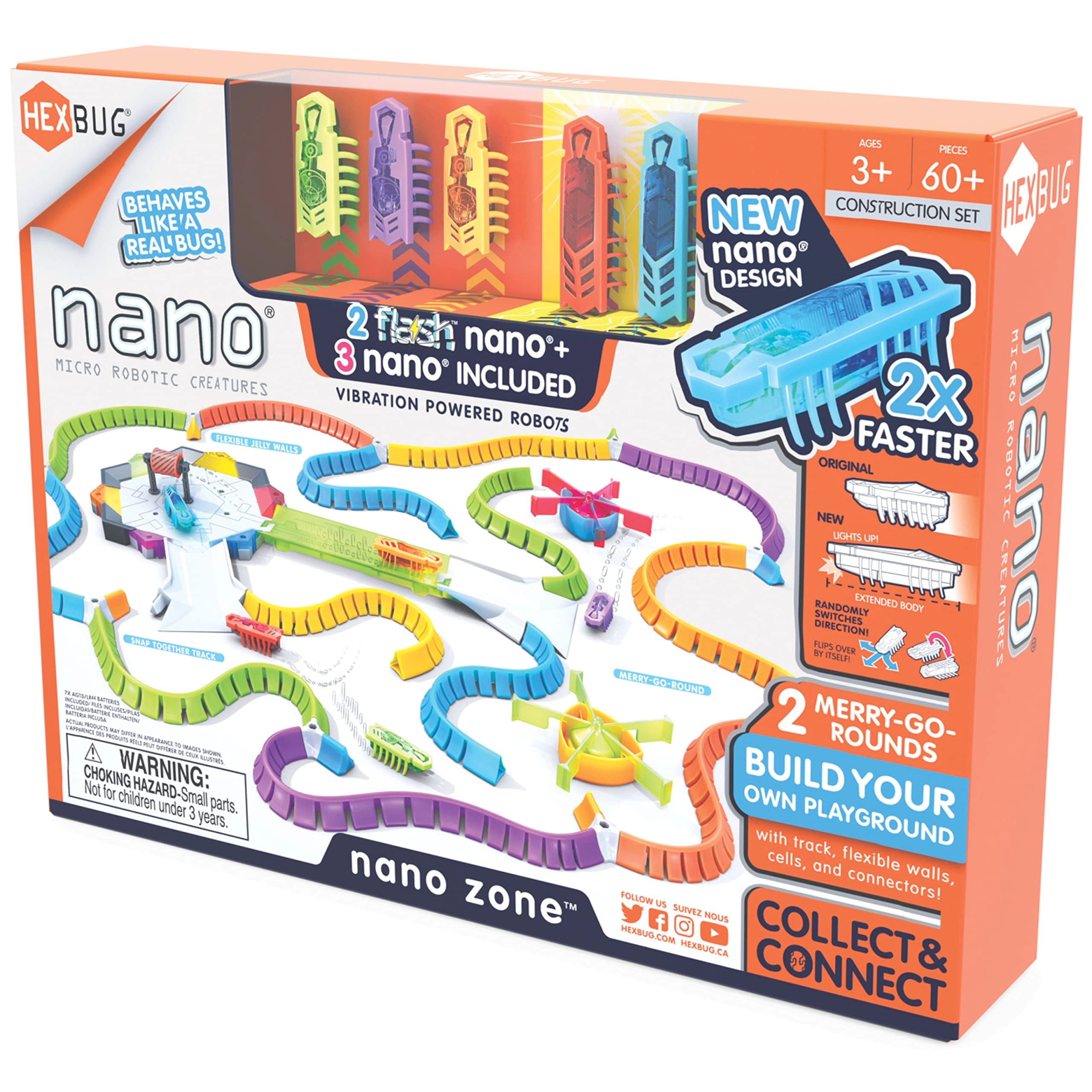 hexbug Flash Nano nano Zone - HEXBUG nano creatures - 3 years+