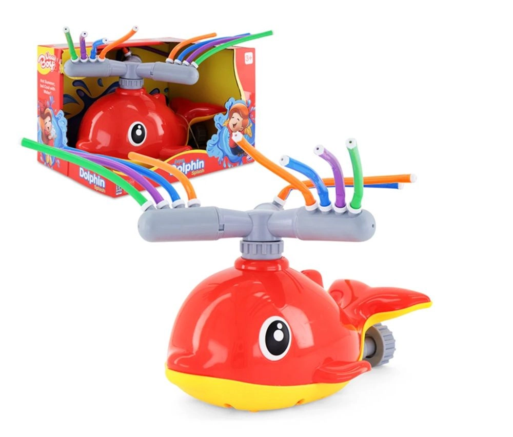 New Boy Aqua Dolphin Splash - Red 23.5 x 17.5 x 16 cm