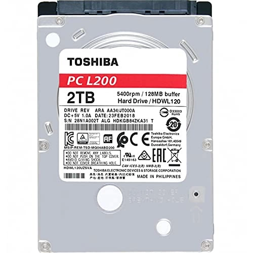 L200 2.5" 5400rpm 128MB SATA (HDWL120UZSVA) - 2 TB