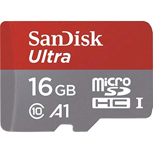Ultra microSDHC Memory Card - 16GB + SD Adapter