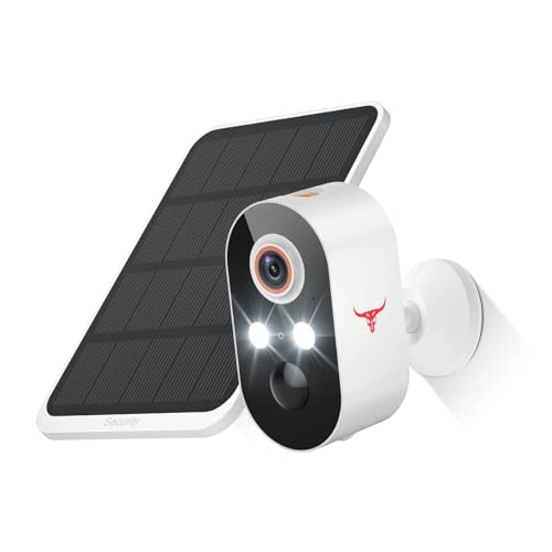Security Camera 1080p + Solar Panel
