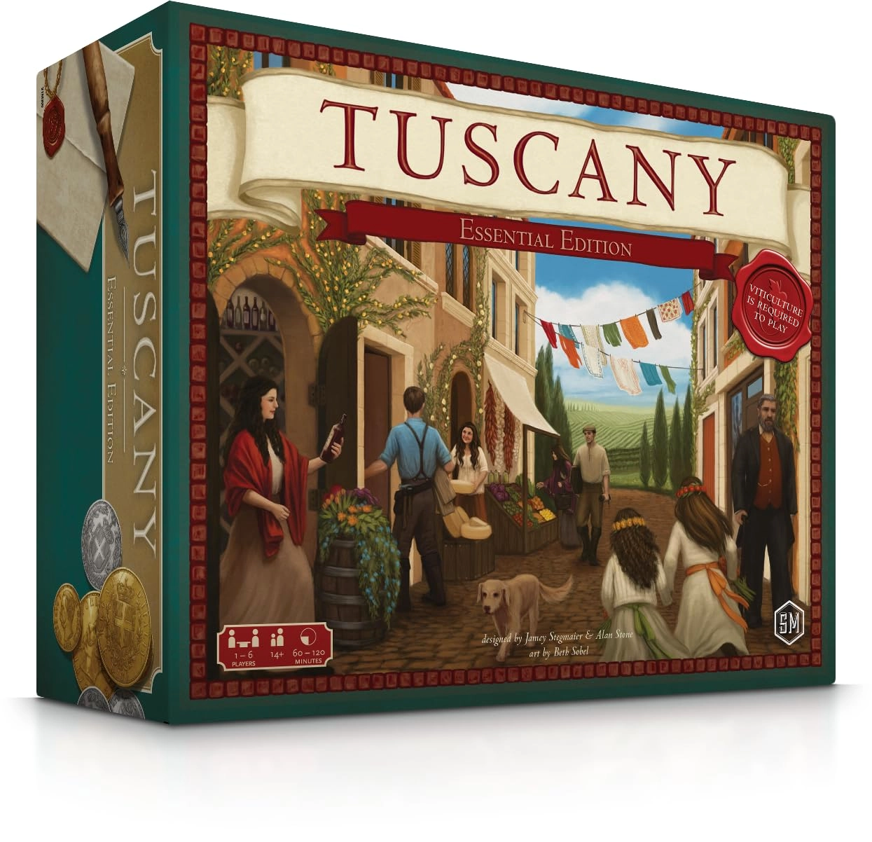 Stonemaier Games Viticulture: Tuscany Expansion Essential Edition