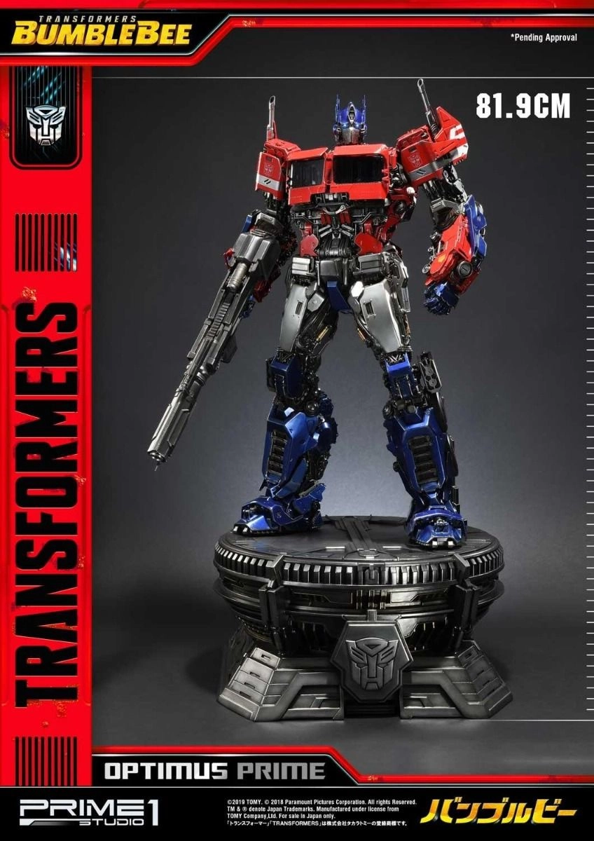 Bumble Bee Optimus Prime Statue Cybertron Edition EX Version (81.9 cm)
