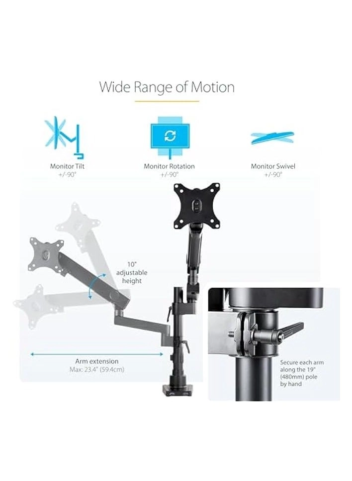 Armpivot2Usb3 - 1 32" 75x75/100x100mm