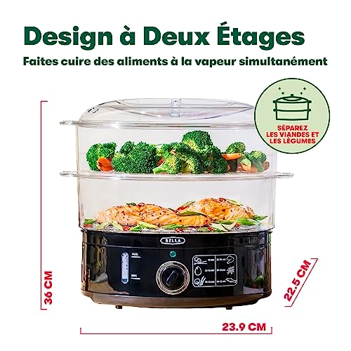 Two-tier steamer - 7 l