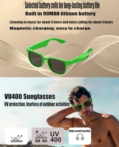 AI Smart Glasses - Bluetooth 5.4 150+ Languages