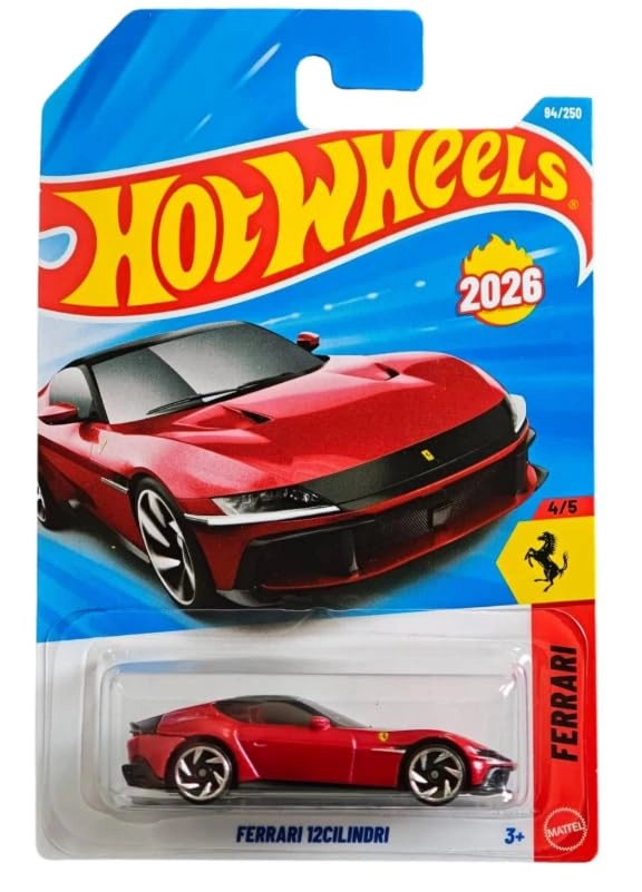 Hot Wheels Ferrari 12CILINDRI - 1:64 1 pcs